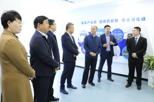 冀京联动促发展 临漳县委书记李书峰率队赴聚利和集团考察调研